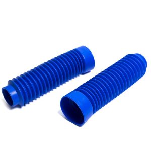 Voorvorkrubber/-hoes, set – Kort, 260mm – Blauw (A-kwaliteit)
