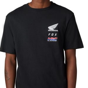 T-shirt – Fox/Honda HRC 1 – Zwart, Maat L