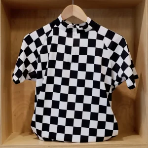 Camisola Ciclista Xadrez