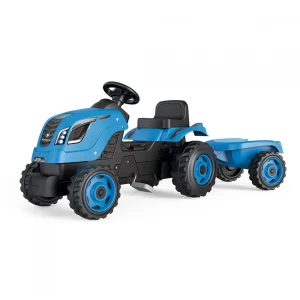 Tractor Farmer XL + Remolque - Azul