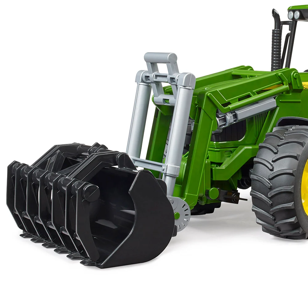 Tractor de juguete John Deere 6920 con cargador frontal - Image 6