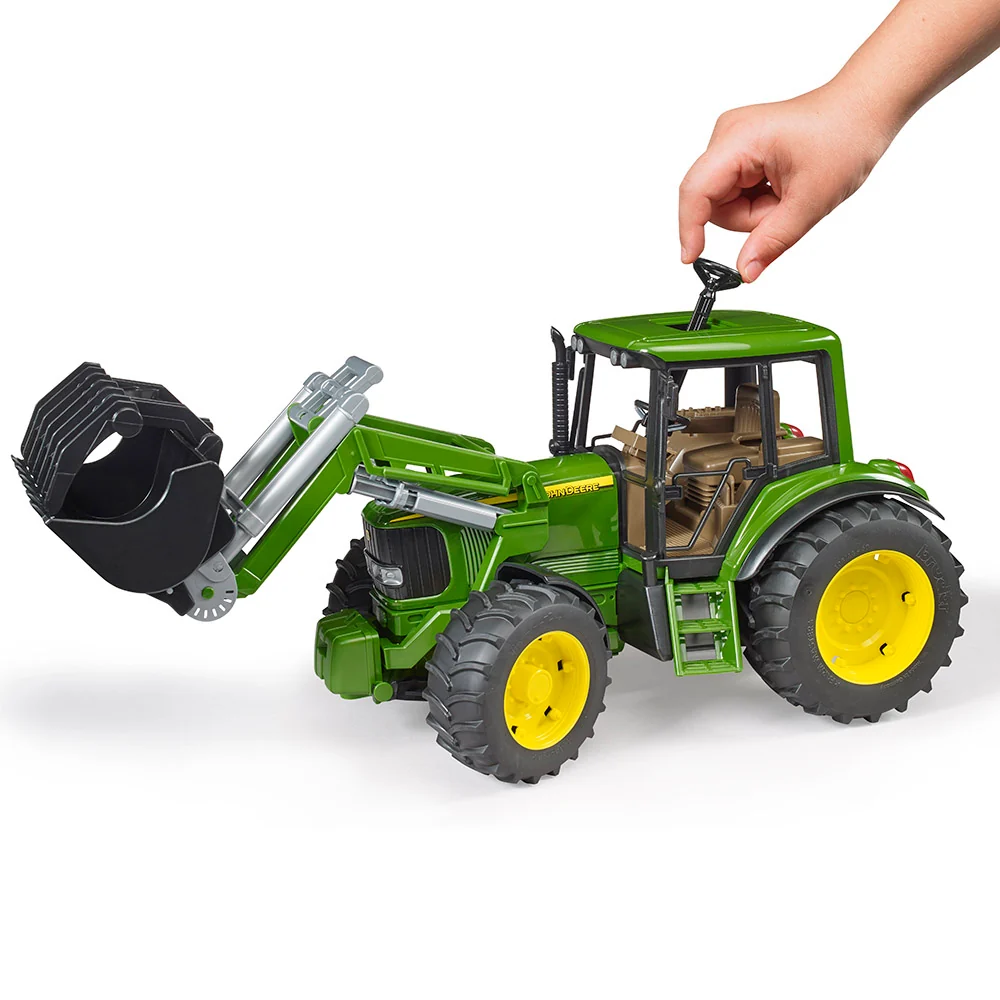 Tractor de juguete John Deere 6920 con cargador frontal - Image 9