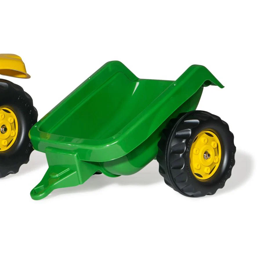 Tractor de pedales John Deere con remolque - Image 5