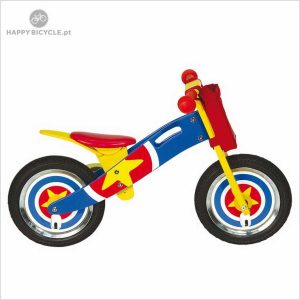 Bicicleta de Equilíbrio em Madeira
