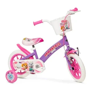 Bicicleta Infantil Patrulla Canina EN71 12", Para Niñas a Partir de 3 años