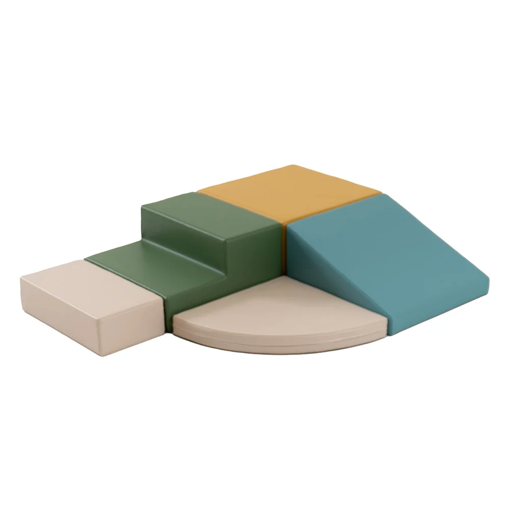 Bloques de Psicomotricidad Iglu Corner Climber color Pastel Turquesa