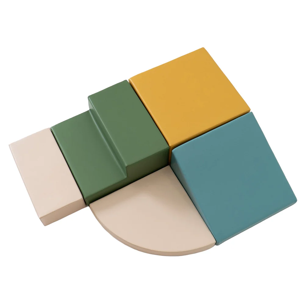 Bloques de Psicomotricidad Iglu Corner Climber color Pastel Turquesa - Image 3