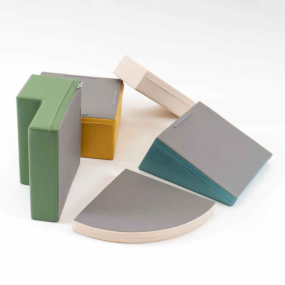 Bloques de Psicomotricidad Iglu Corner Climber color Pastel Turquesa - Image 8