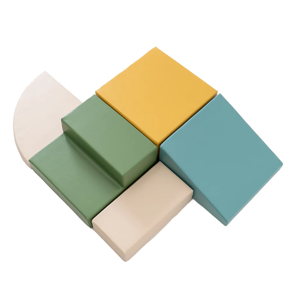 Bloques de Psicomotricidad Iglu Corner Climber color Pastel Turquesa - Image 4