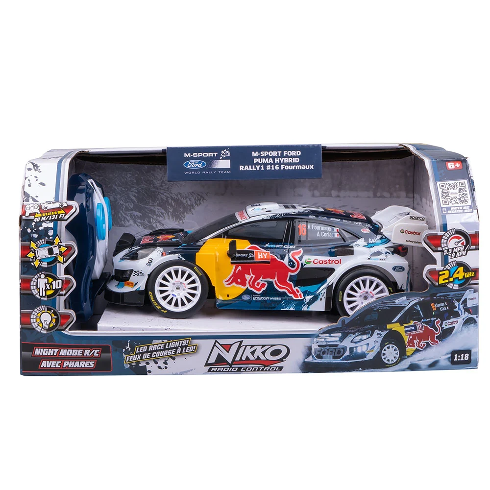 Coche Radio Control Red Bull Ford Escala 1:18 - Nikko - Image 9