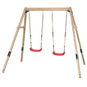 Columpio de madera para jardín - Olivia