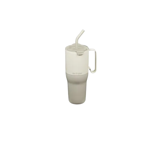 Klean Kanteen Rise Tumbler with Straw Lid 36oz Raw Tofu - Image 2